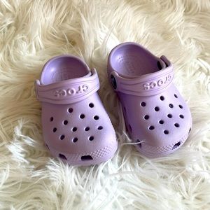 Crocs - toddler/ purple/ lilac